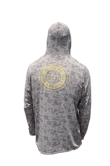 Blueline Surf and Paddle Duck Camo Back