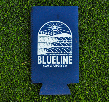 Blueline Lighthouse Koozie Slim Can - Navy