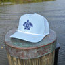 Youth turtle hat sky blue coastal kids hat with turtle graphic from surf shop in Jupiter Florida