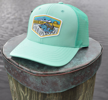 Bahamas Hogfish UV Lite Hat MC SC Seafoam